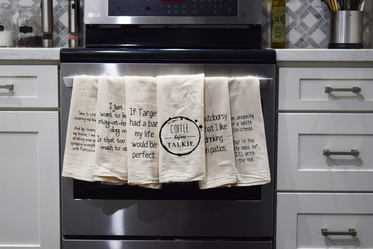 Kitchen Tea Towels – One of A Kind Decor